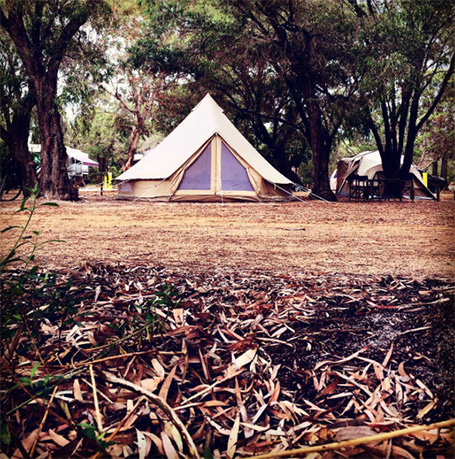 Wild Goose Camping weddings of the Margaret River region