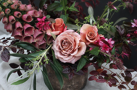 Riverdale Farm wedding florist, floral designer, Helen Leighton. Great Southern Weddings, Western Australia